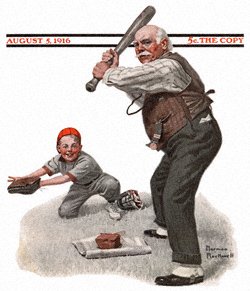 August 5th, 1916 Saturday Evening Post Cover 