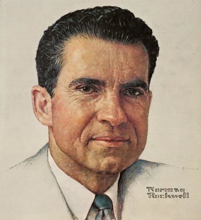 Norman Rockwell's Portrait of Richard M. Nixon